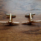 U.S MILITARY MARINE CORPS JUMP WINGS CUFFLINKS WITH JEWELRY BOX 1 SET USMC BOXED