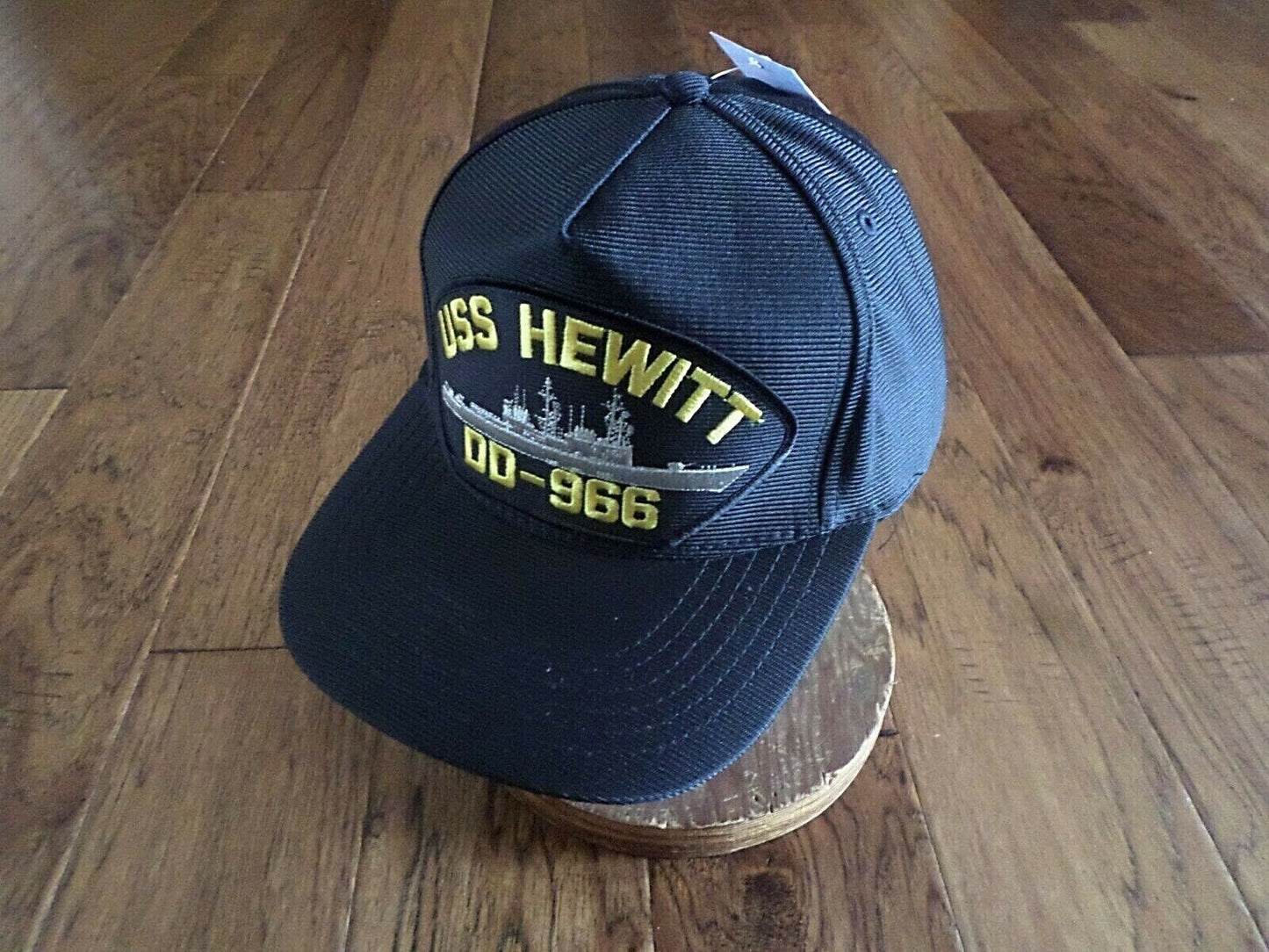 USS HEWITT DD-966 NAVY SHIP HAT U.S MILITARY OFFICIAL BALL CAP U.S.A MADE