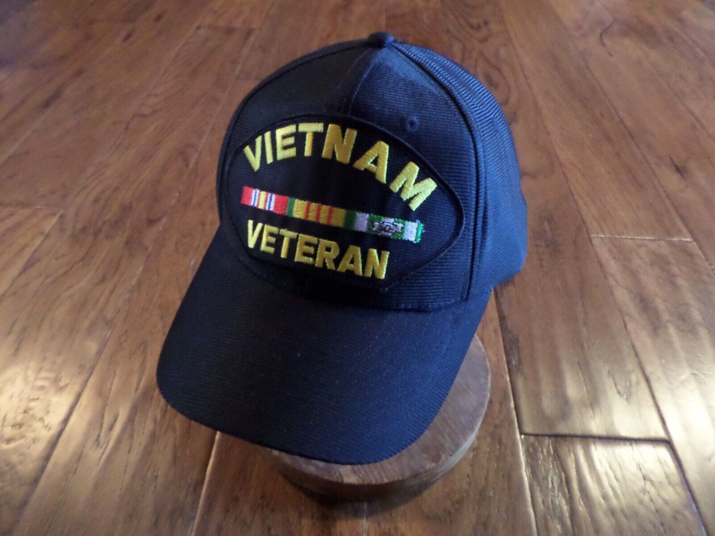 U.S MILITARY VIETNAM VETERAN HAT U.S MILITARY OFFICIAL BALL CAP U.S.A MADE