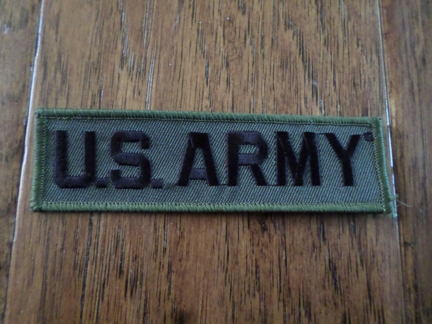 U.S Army Uniform Tape Patch Name Tag Chest Breast Tab Embroidered Insignia