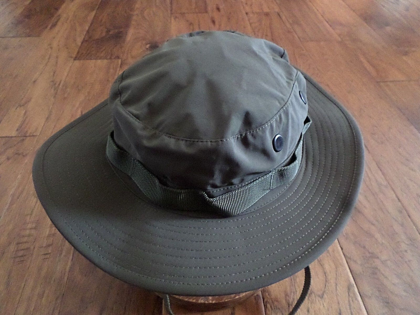 NEW OD GREEN TRILAM BOONIE HAT WET WEATHER HAT SIZE X- LARGE TRILAM NYLON