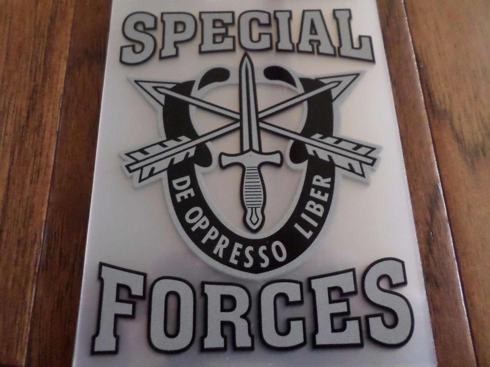 U.S ARMY SPECIAL FORCES WINDOW DECAL BUMPER STICKER – Clay's Military