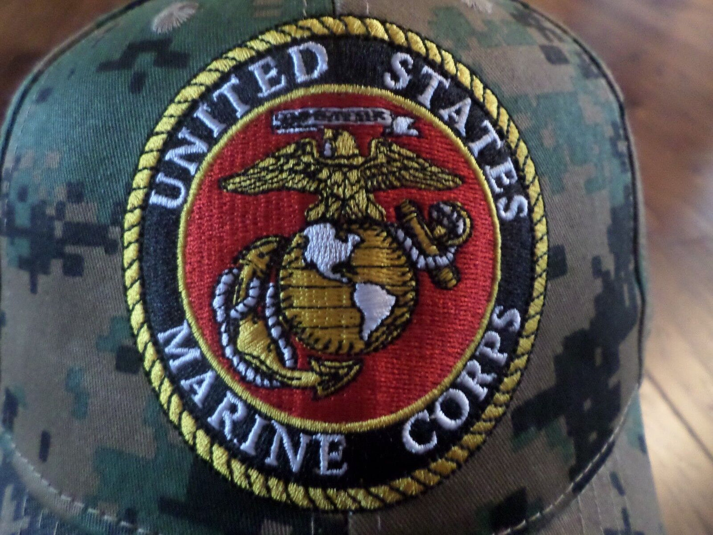 U.S Military Marine Corps EGA Embroidered USMC Licensed Baseball Hat Cap