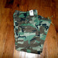 U.S MILITARY STYLE WOODLAND CAMOUFLAGE BDU PANTS CAMOUFLAGE PANTS COTTON TWILL