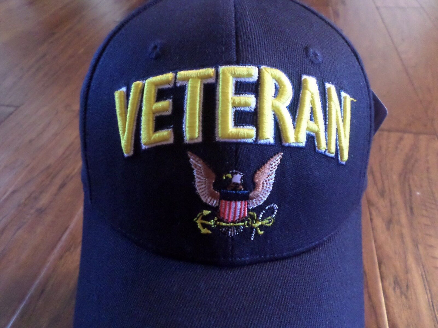 NEW U.S MILITARY NAVY VETERAN HAT EMBROIDERED BALL CAP OFFICIAL NAVY CAP