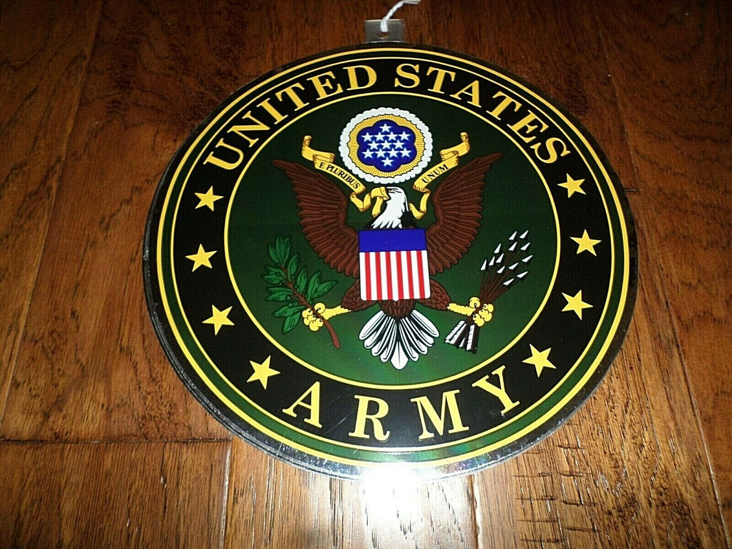 U.S MILITARY ARMY CREST LOGO OVERSIZED LARGE WINDOW DECAL STICKER 12" INCHES