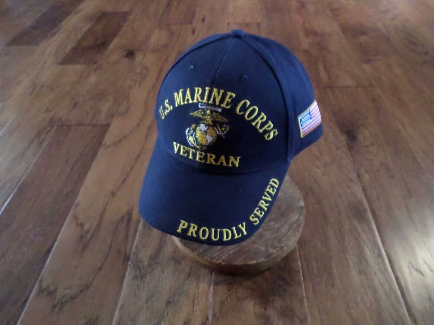 U.S Military Marine Corps Veteran Embroidered USMC Licensed Baseball Hat Cap