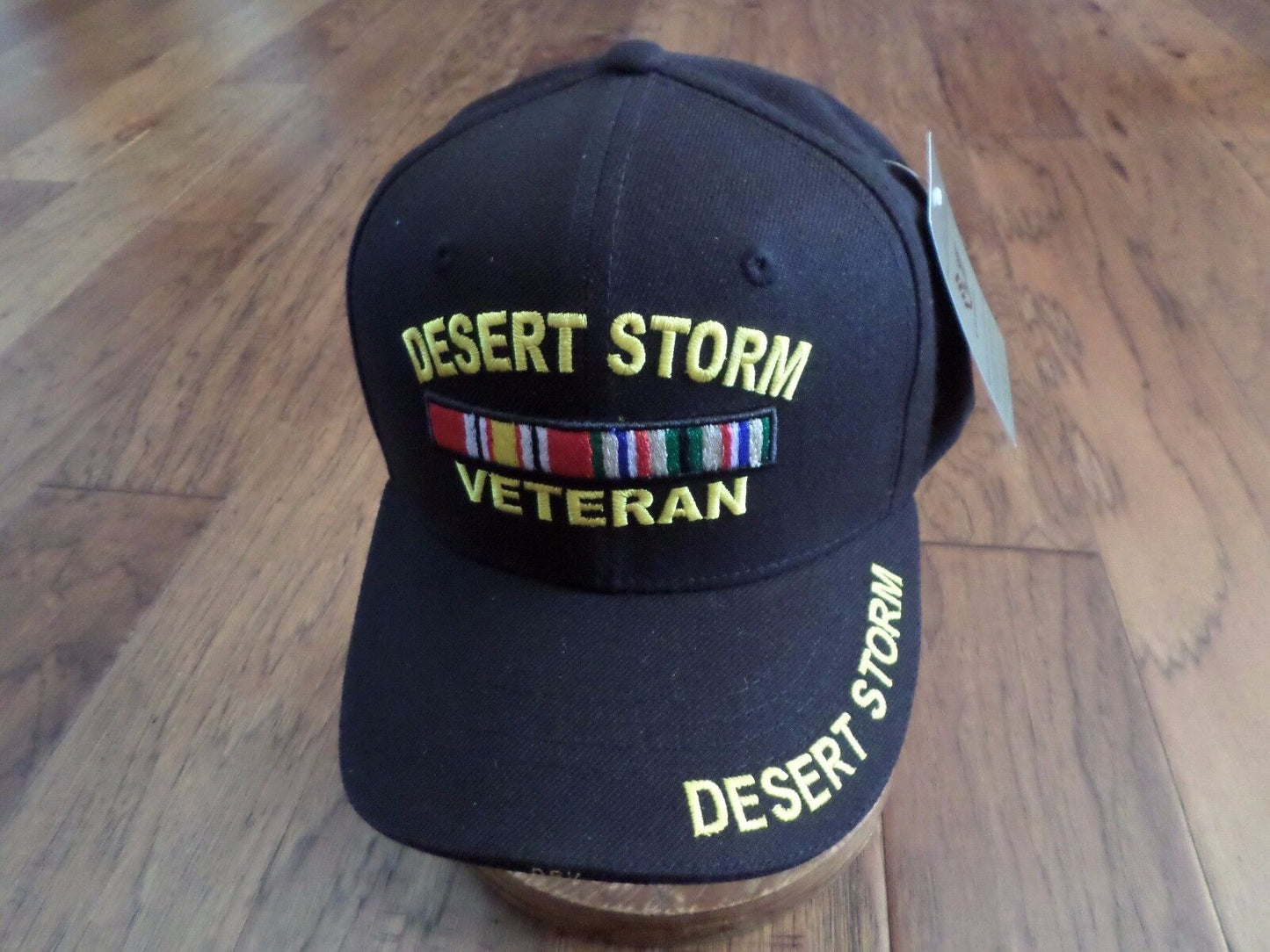 New U.S Military Desert Storm Veteran Deluxe 3-D Embroidered Baseball Hat Cap