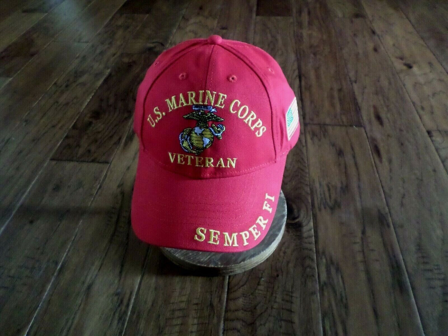 U.S Military Marine Corps Veteran Semper FI USMC Licensed Baseball Hat Cap