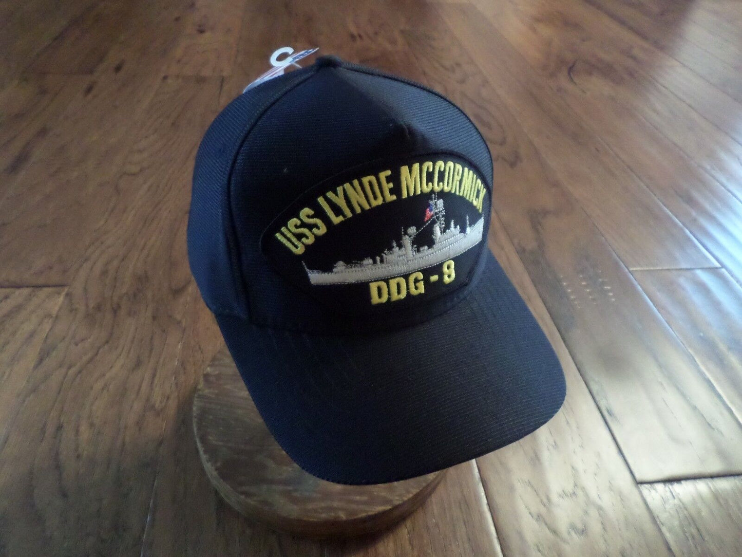 USS LYNDE MCCORMICK  DDG-8  U.S NAVY SHIP MILITARY BALL CAP HAT BASEBALL STYLE