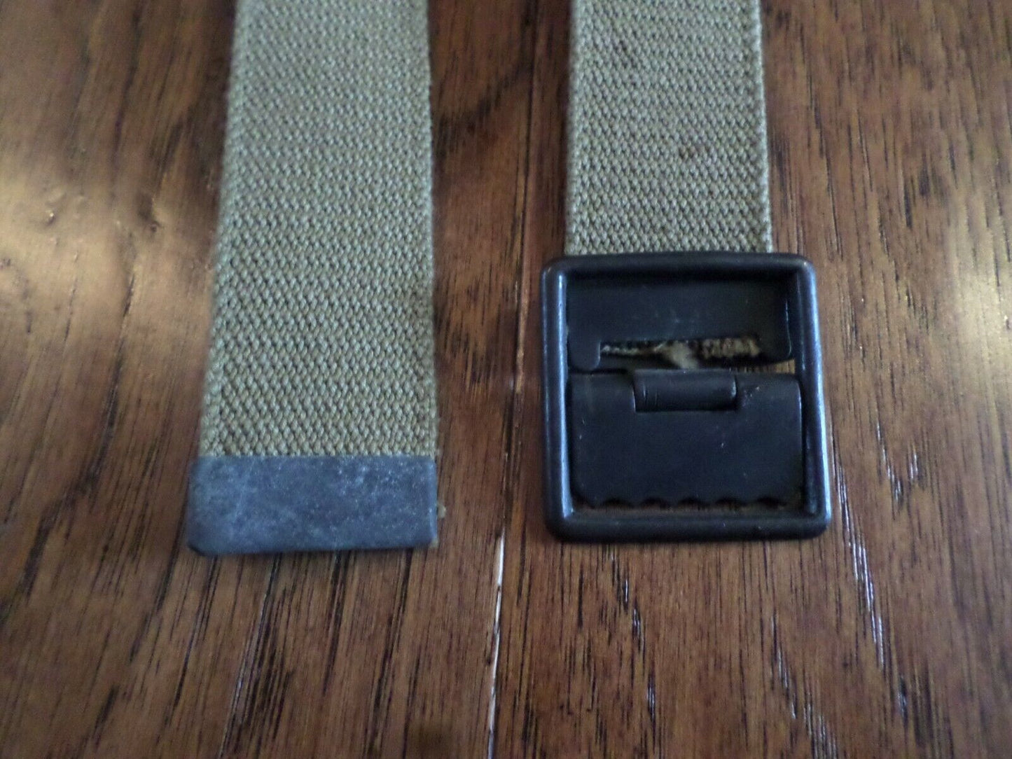 WWII MARINE CORPS USMC DEMOLITION BELT OR M1 CARBINE CLIP POUCH BELT 5 SNAP