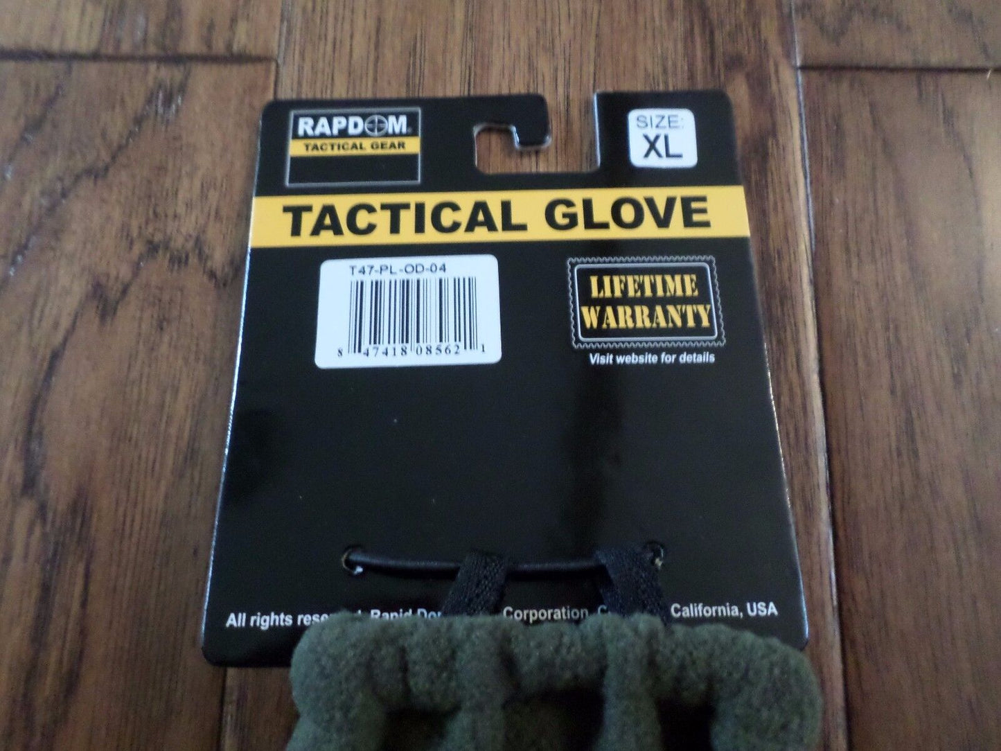Half Finger Polar Fleece Gloves Tactical Shooters Rapdom Cold Weather OD XL