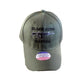 BLACK GUNS MATTER 6 PANEL CAP EMBROIDERED HAT 2nd AMENDMENT OD GREEN