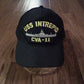 USS INTREPID CVA-11 NAVY SHIP HAT OFFICIAL U.S MILITARY BALL CAP U.S.A MADE