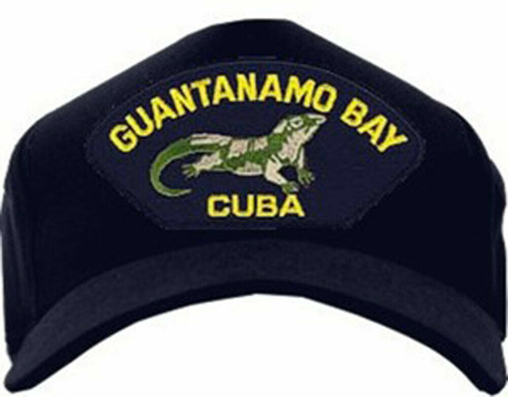 U.S MILITARY NAVAL GUANTANAMO BAY HAT U.S MILITARY OFFICIAL BALL CAP U.S.A MADE