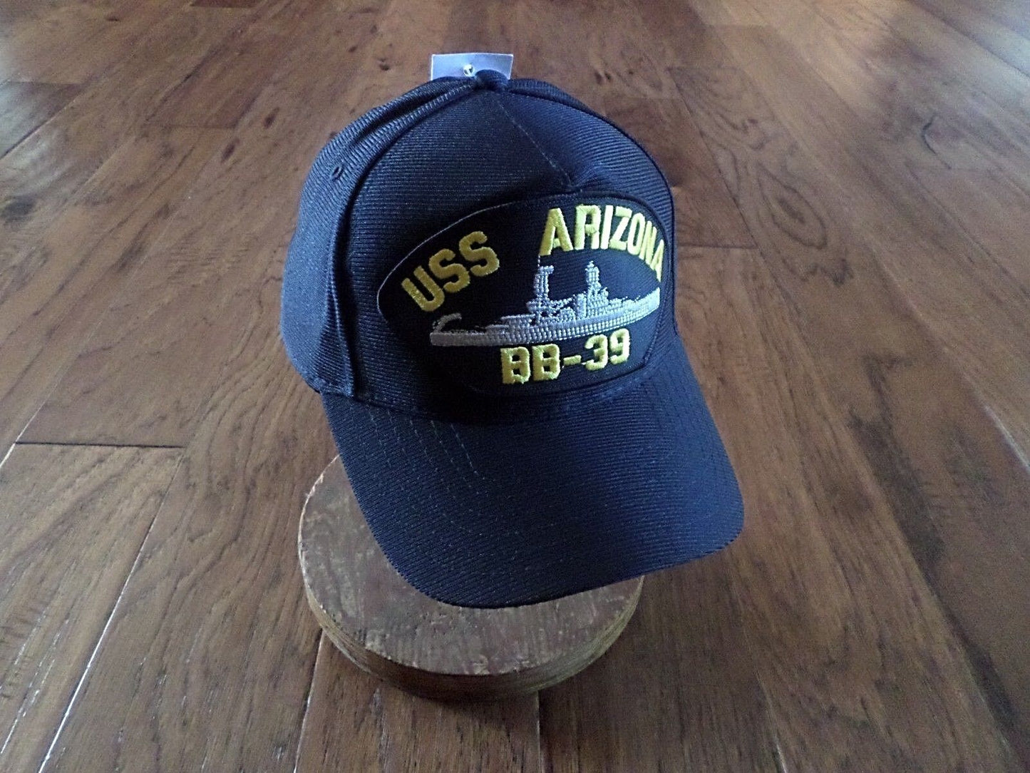 USS ARIZONA BB-39 NAVY SHIP HAT OFFICIAL U.S MILITARY BALL CAP U.S.A MADE