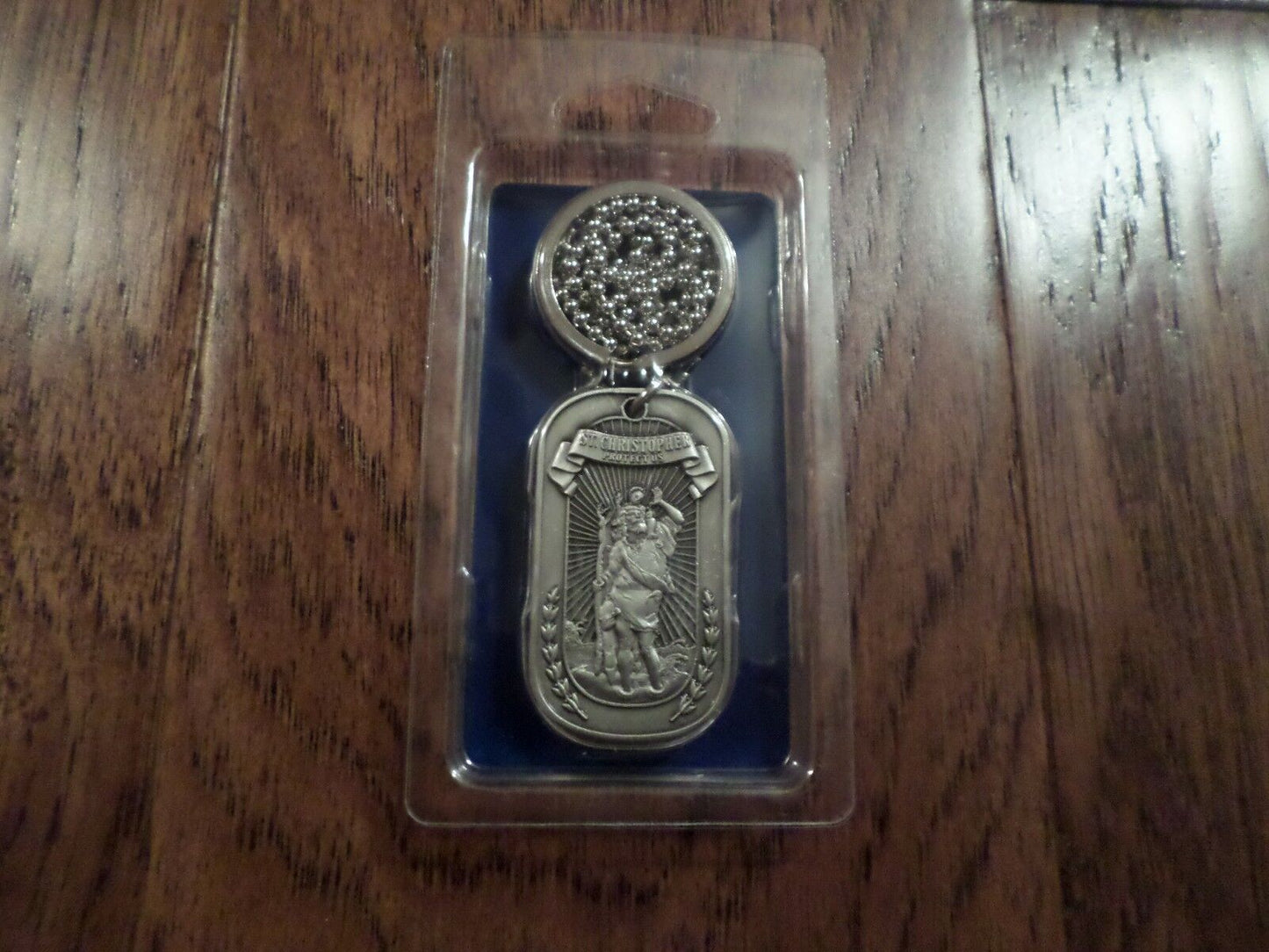 ST. CHRISTOPHER PROTECT US RELIGIOUS SPIRITUAL NECKLACE PENDANT DOG TAG NEW