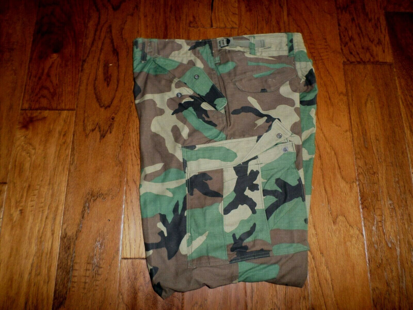 MILITARY ISSUE M65 BDU PANTS COLD WEATHER WOODLAND CAMOUFLAGE USA MADE