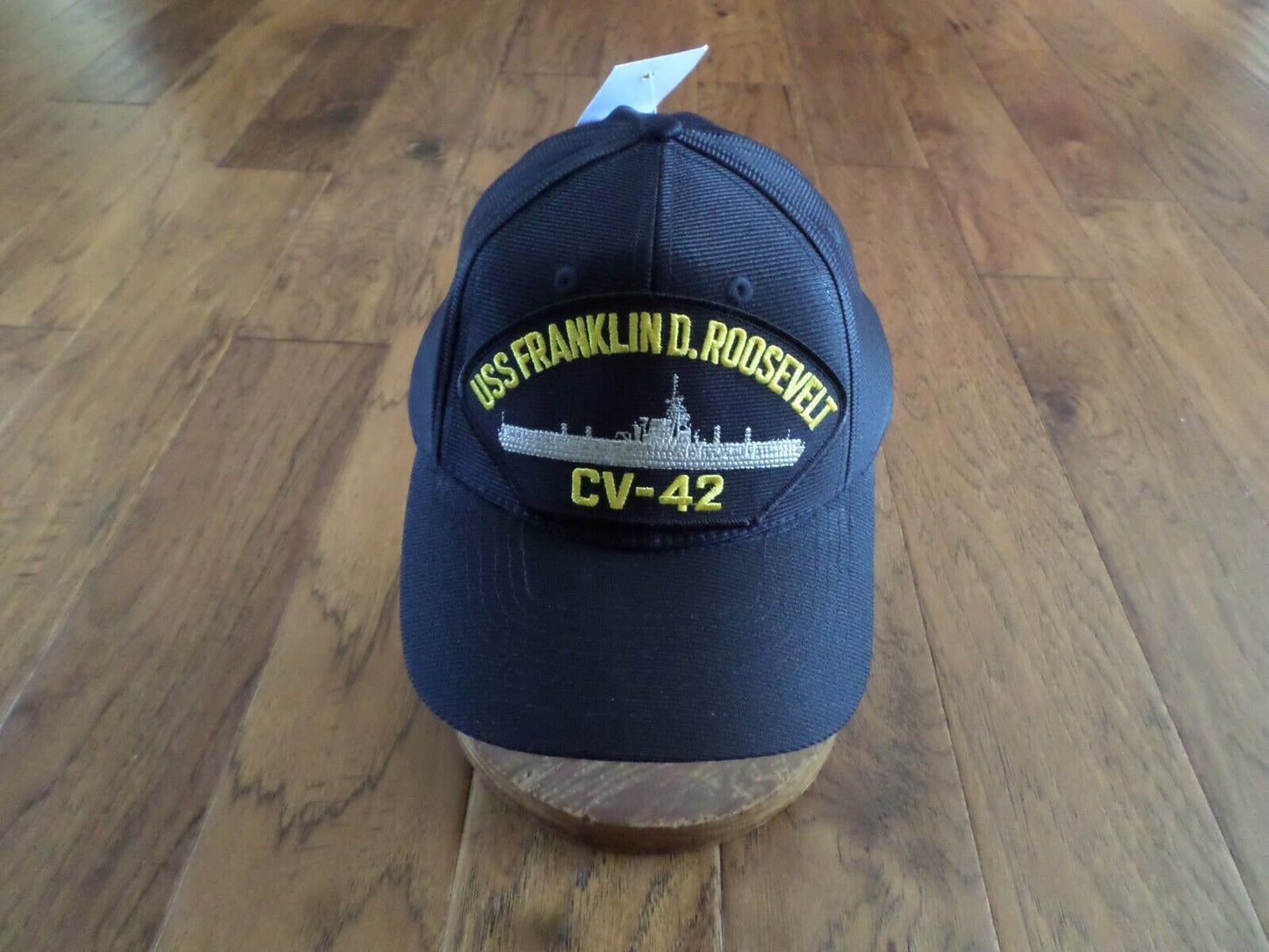 USS FRANKLIN D. ROOSEVELT CV-42 U.S NAVY MILITARY HAT OFFICIAL BALL CAP U.S.A