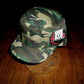 Military Army Style Woodland Camouflage Combat BDU Hat 100% Cotton BDU Cap