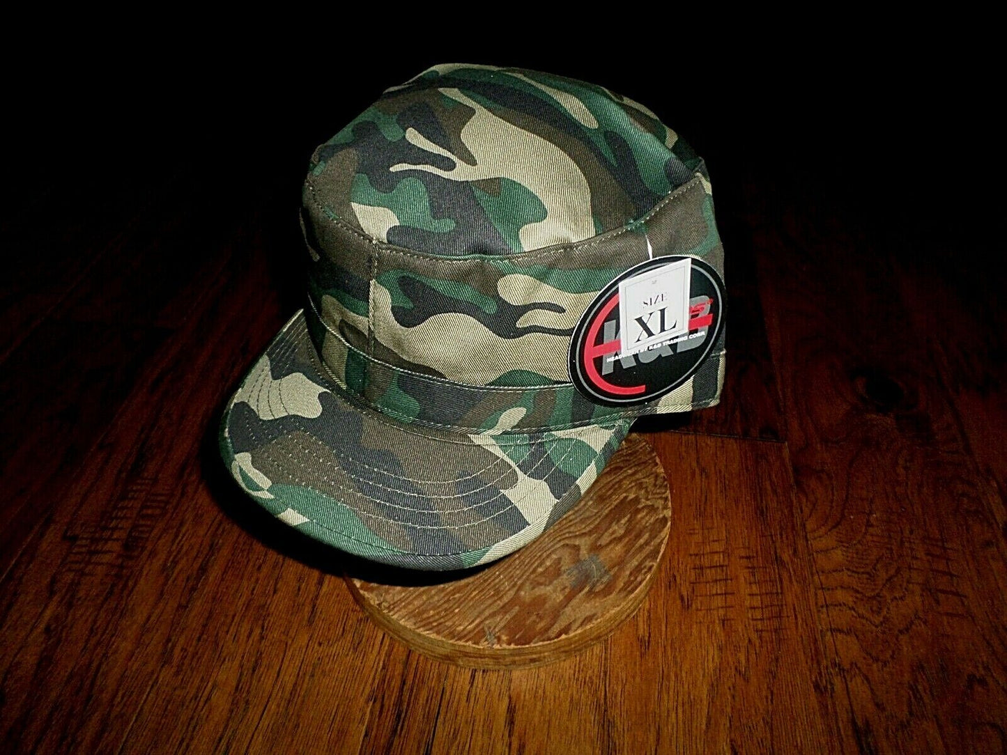 Military Army Style Woodland Camouflage Combat BDU Hat 100% Cotton BDU Cap