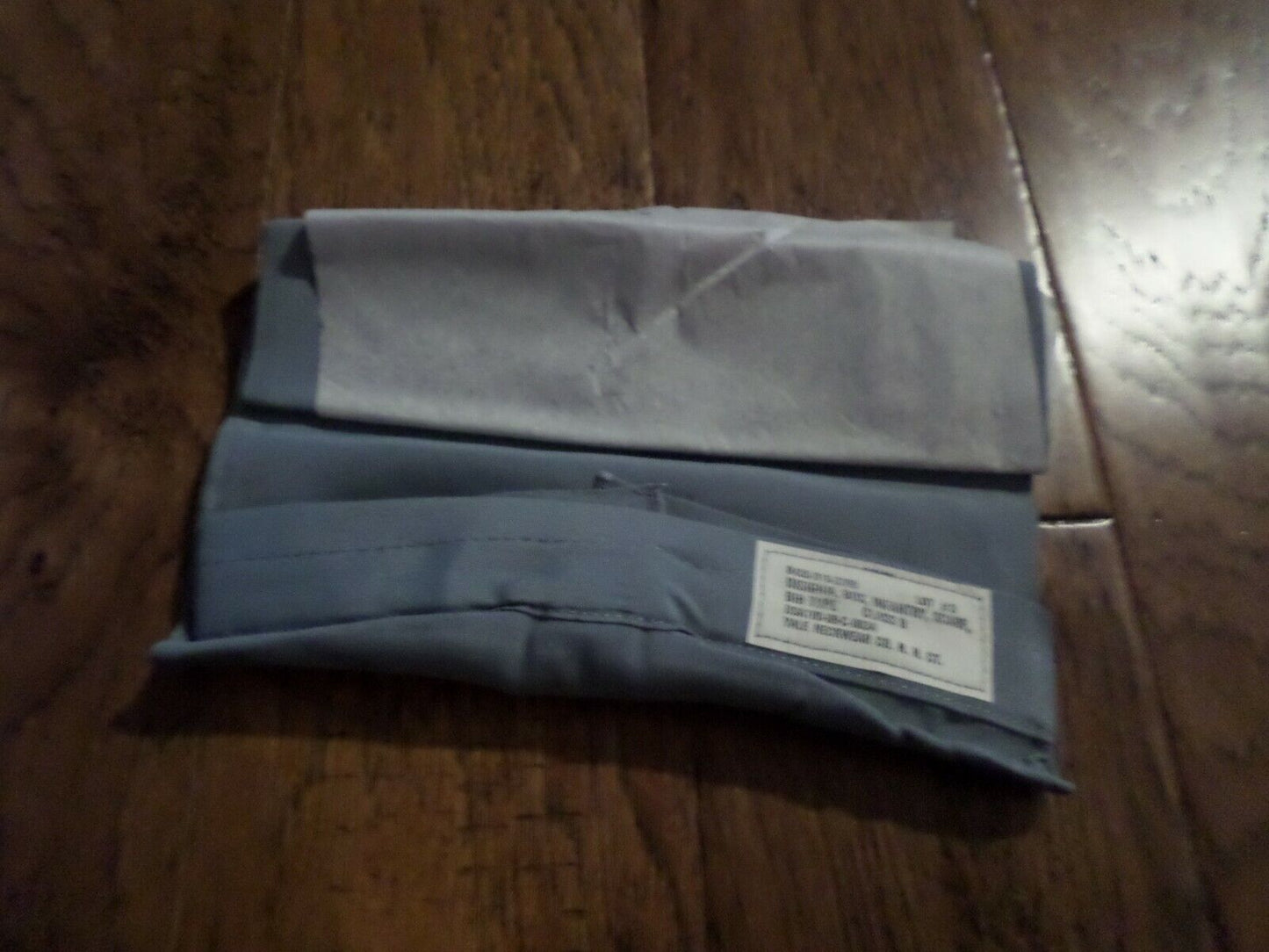 GENUINE U.S MILITARY VIETNAM ISSUE BLUE INFANTRY SCARF BIB TYPE DATED 1969 NEW