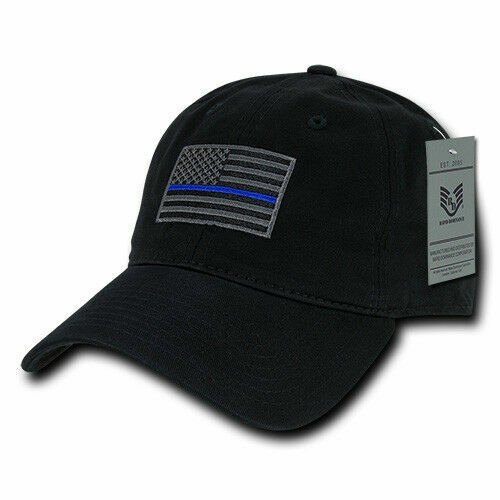 Thin Blue Line Police Officer Hat Law Enforcement Cap Blue Lives Matter Support