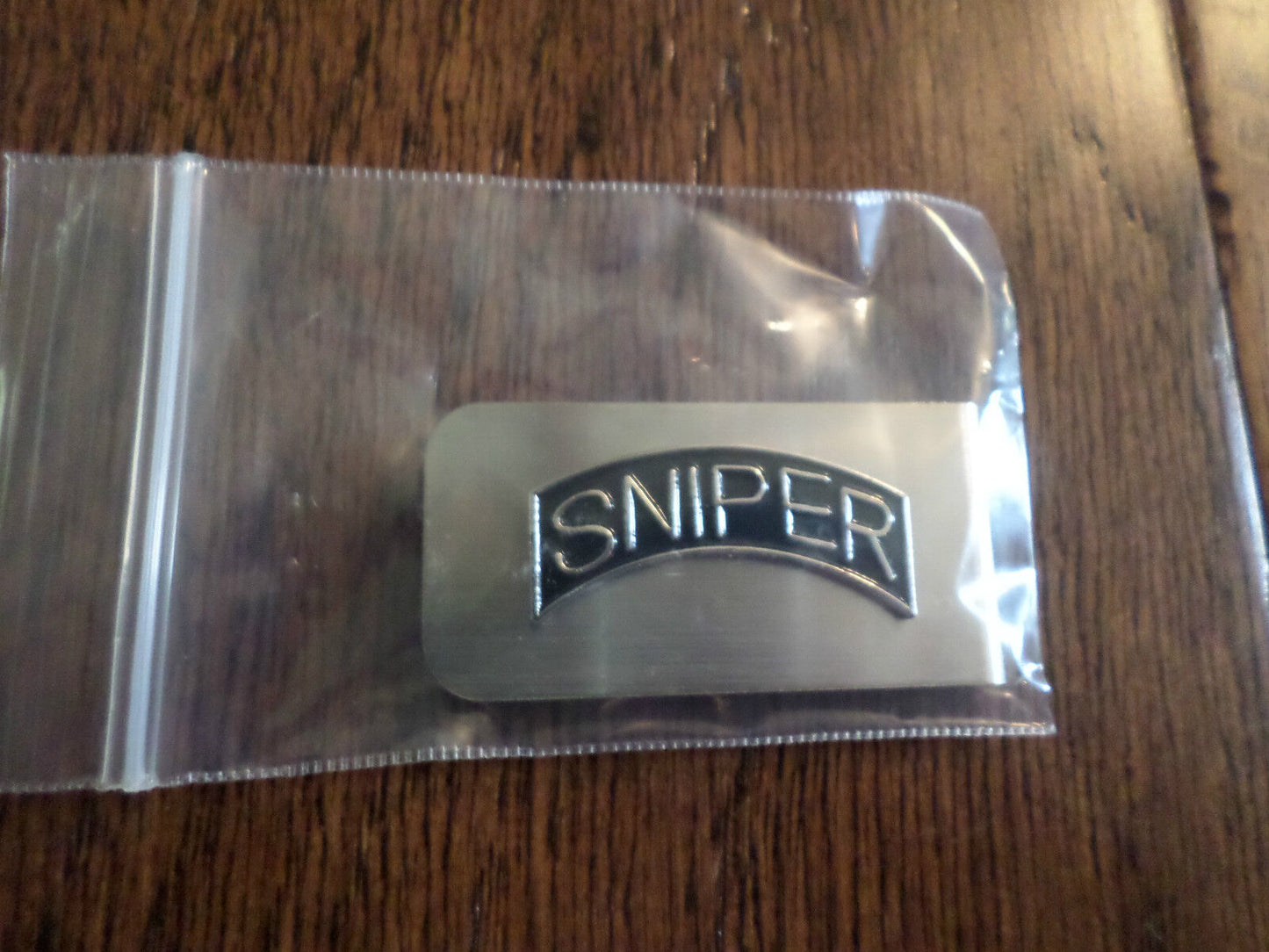 U.S MILITARY ARMY SNIPER METAL MONEY CLIP U.S.A MADE NEW IN BAGS