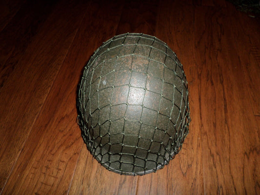 U.S MILITARY WWII STYLE REPRO M1 HELMET NET WITH DRAW STRING - HELMET NOT INCLUD