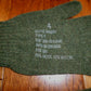 MILITARY STYLE D3A COLD WEATHER GLOVE LINERS 85% WOOL 15% NYLON SIZE 4 MEDIUM