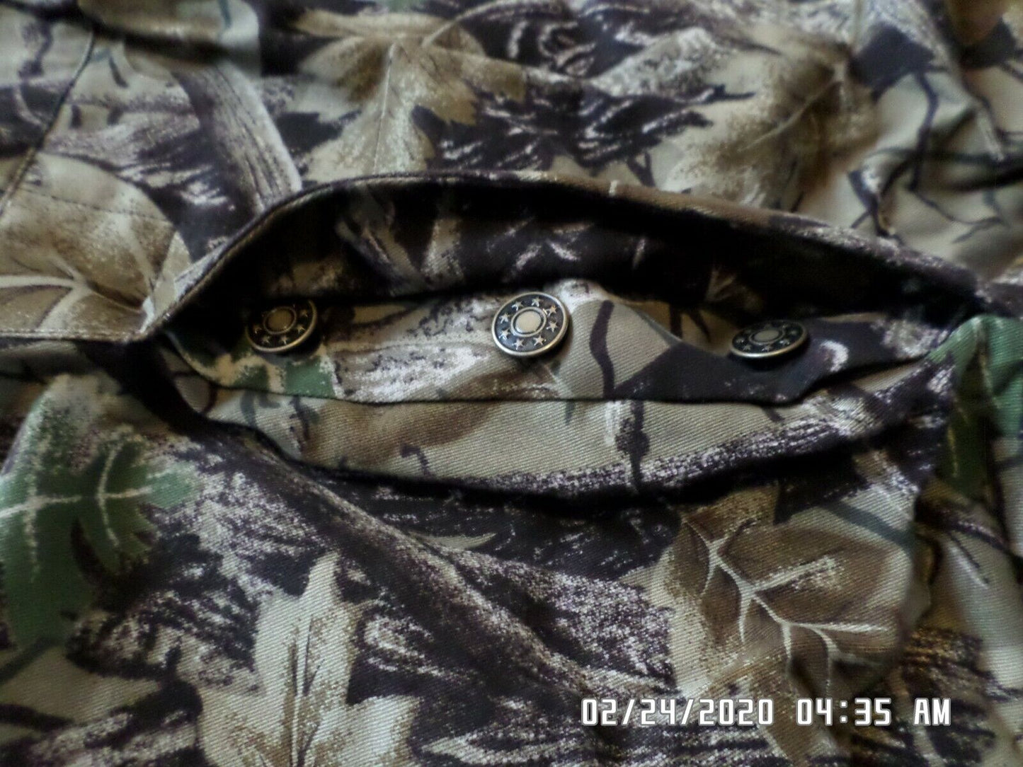 MASTER SPORTSMAN CAMOUFLAGE BIBS OVERALLS HUNTING NEW IN BAGS SIZE X-LARGE