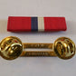 PHILIPPINE LIBERATION RIBBON WITH BRASS RIBBON HOLDER U.S MILITARY VETERAN