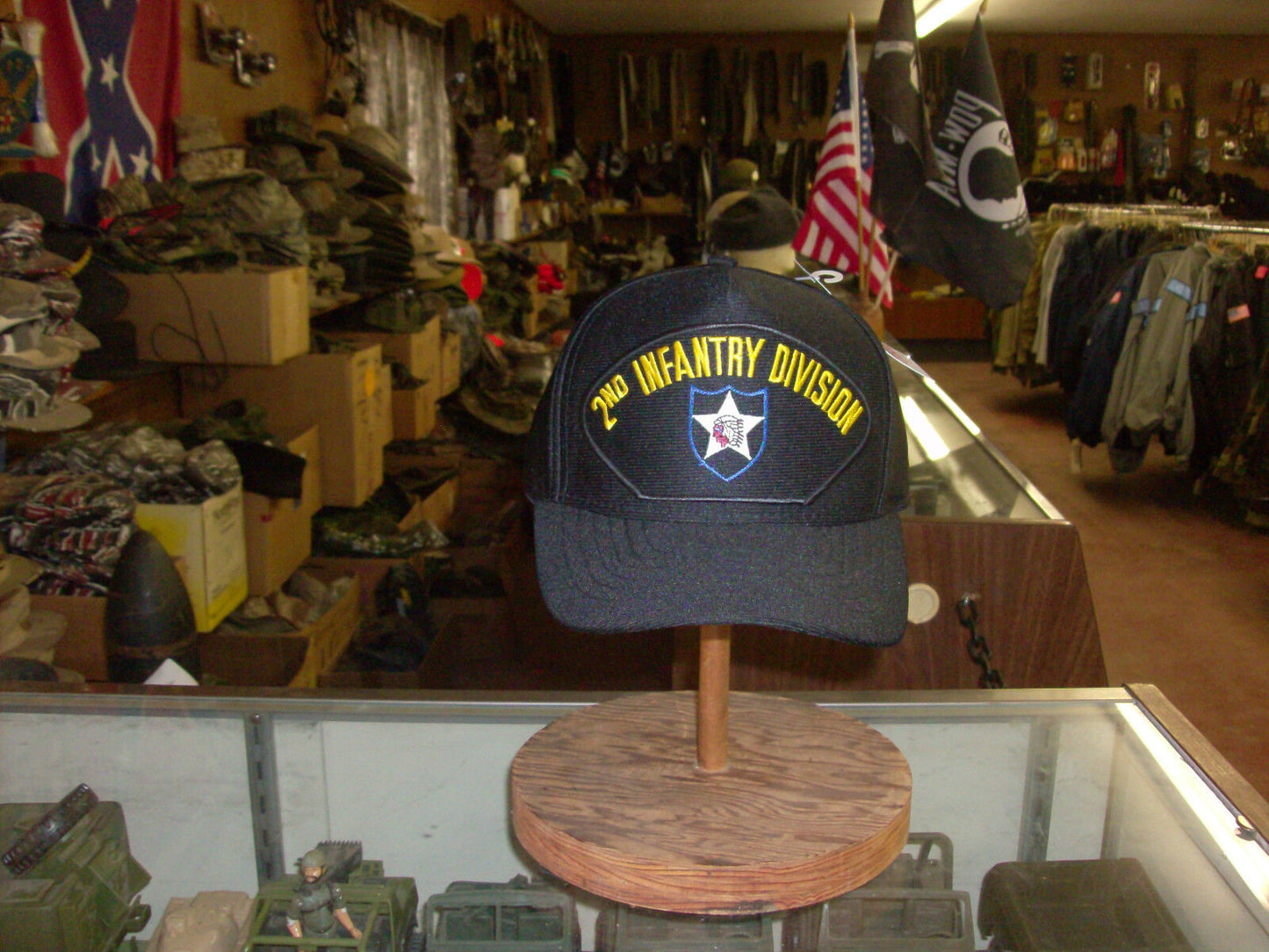 U.S MILITARY ARMY 2nd INFANTRY DIVISION U.S MILITARY OFFICIAL BALL CAP USA MADE