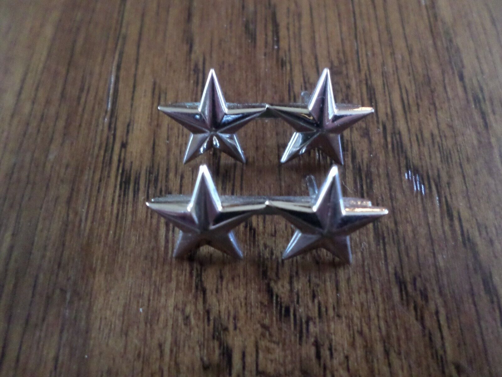 VINTAGE U.S MILITARY STERLING SILVER MAJOR GENERAL RANK 2 STAR WWII VI ...