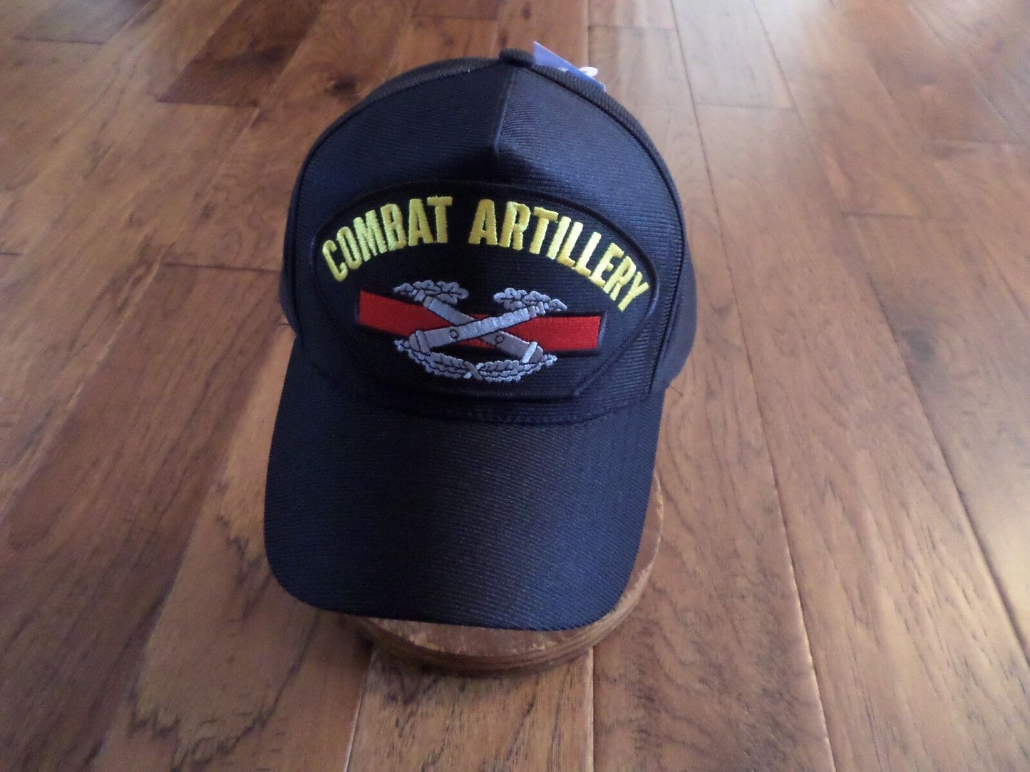 U.S ARMY COMBAT ARTILLERY HAT U.S MILITARY OFFICIAL BALL CAP U.S.A MADE