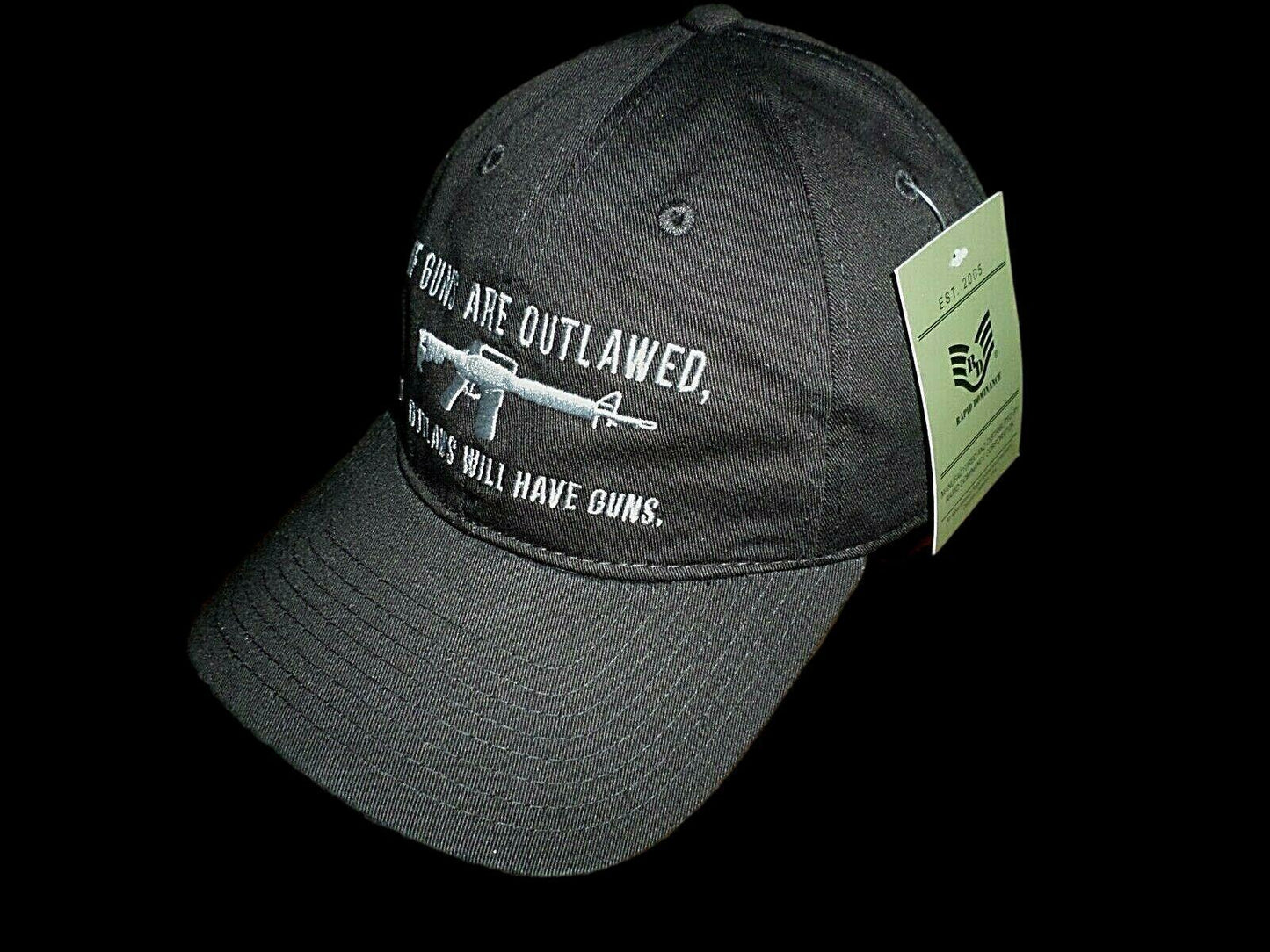 If Guns Are Outlawed Only Outlaws Will Have Guns Hat ball Cap 2nd Amendment