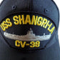USS SHANGRI-LA CV-38 NAVY SHIP HAT U.S MILITARY OFFICIAL BALL CAP U.S.A MADE