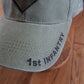 U.S MILITARY ARMY 1st INFANTRY DIVISION HAT STONEWASHED BASEBALL CAP