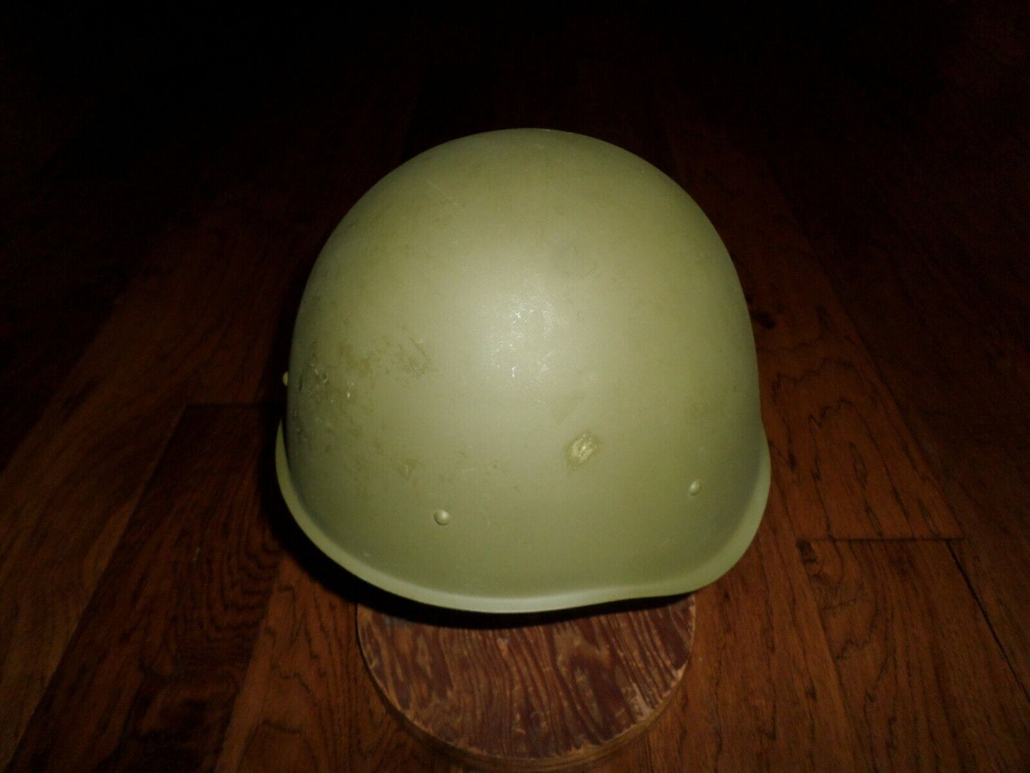 POST WWII RUSSIAN SSH-40 HELMET WITH LINER AND CHIN STRAP 1957