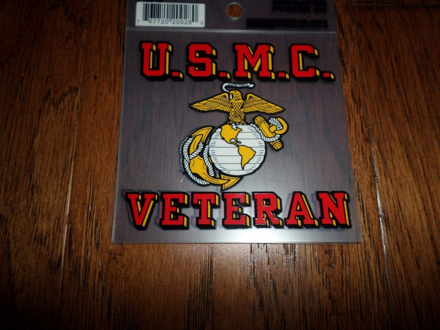 U.S MILITARY MARINE CORPS VETERAN EGA U.S.M.C WINDOW DECAL STICKER 3.75" X 3.5"