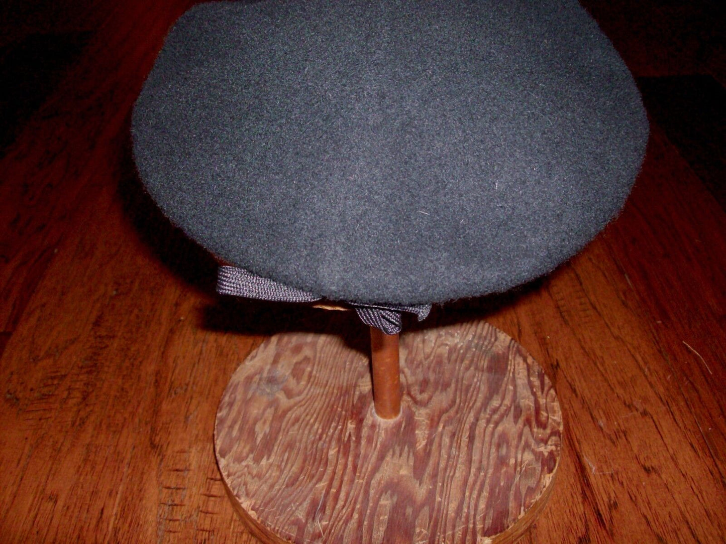 NEW U.S MILITARY BLACK WOOL BERET MILITARY ISSUE MADE IN THE USA BANCROFT LARGE