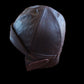 LEATHER AVIATOR HELMET CAP WWII GERMAN BROWN NEW REPRODUCTION LARGE