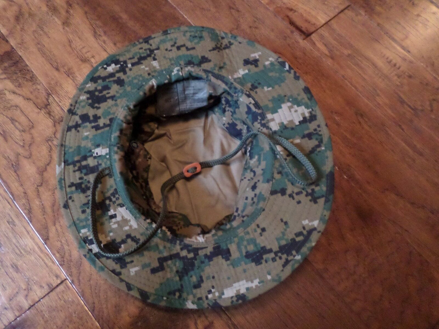 NEW DIGITAL WOODLAND BOONIE HAT SIZE X-LARGE MARINE CORPS CAMOUFLAGE PATTERN