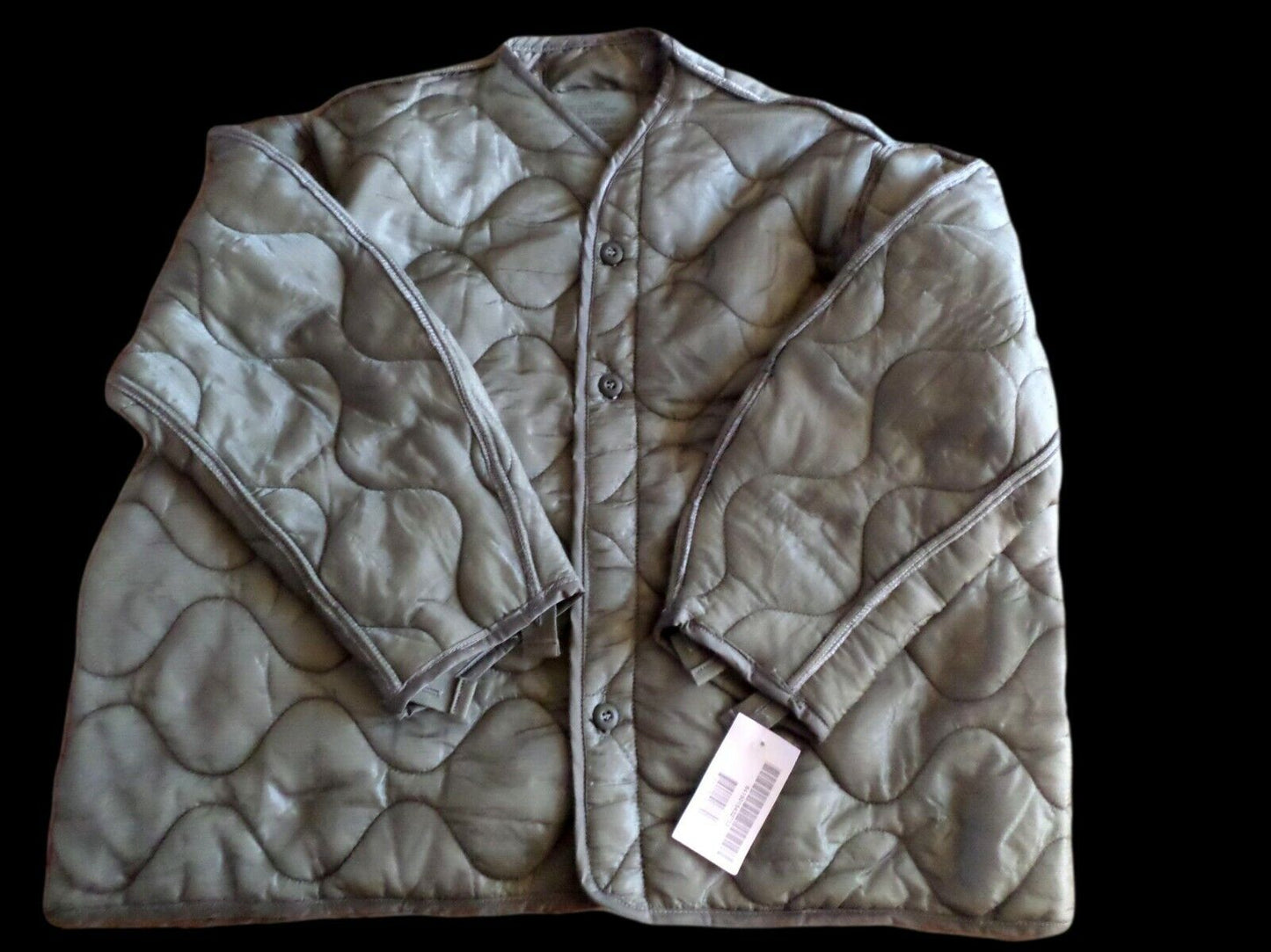 NEW MILITARY ISSUE M-65 FIELD JACKET LINER QUILTED COAT LINER XX LARGE U.S MADE