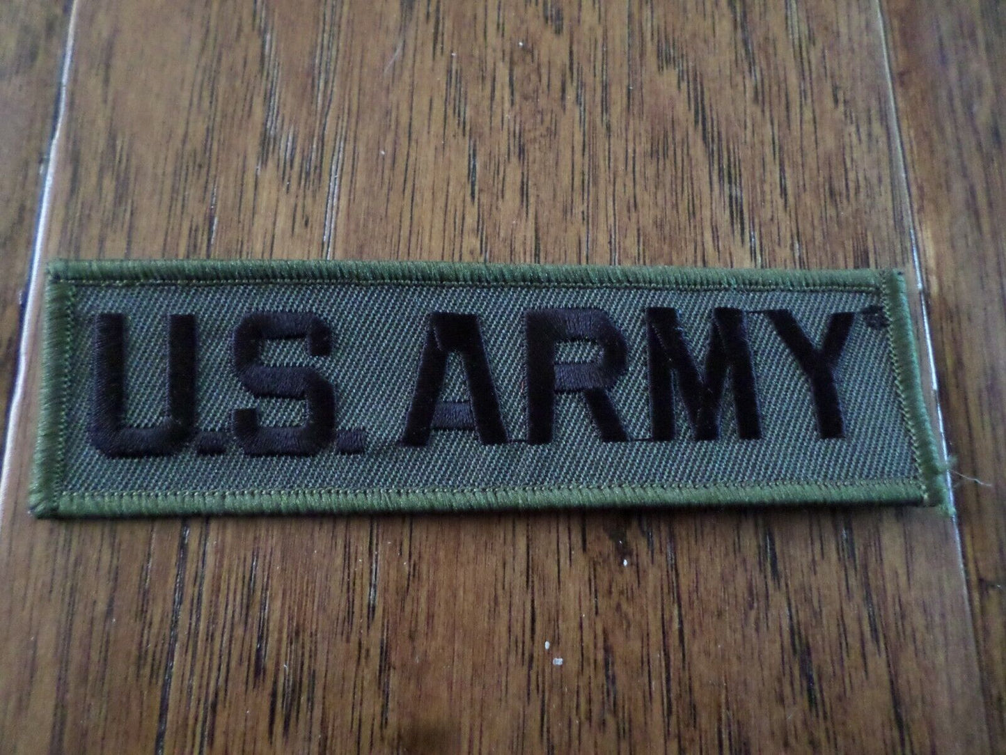 U.S Army Uniform Tape Patch Name Tag Chest Breast Tab Embroidered Insignia