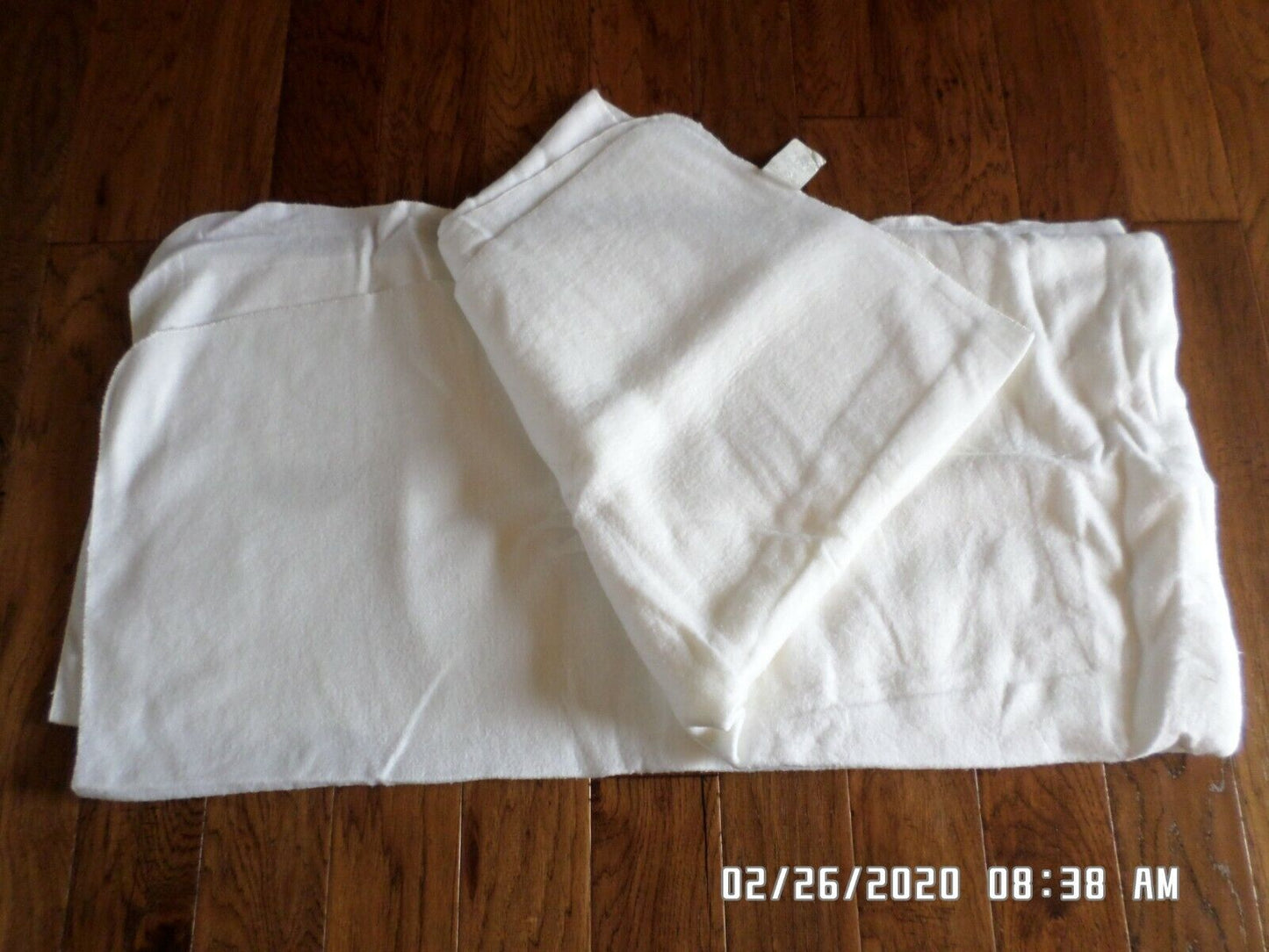 U.S MILITARY ISSUE WHITE MEDIC BLANKET MADE IN THE U.S.A  87" X 87" NEW IN BAGS