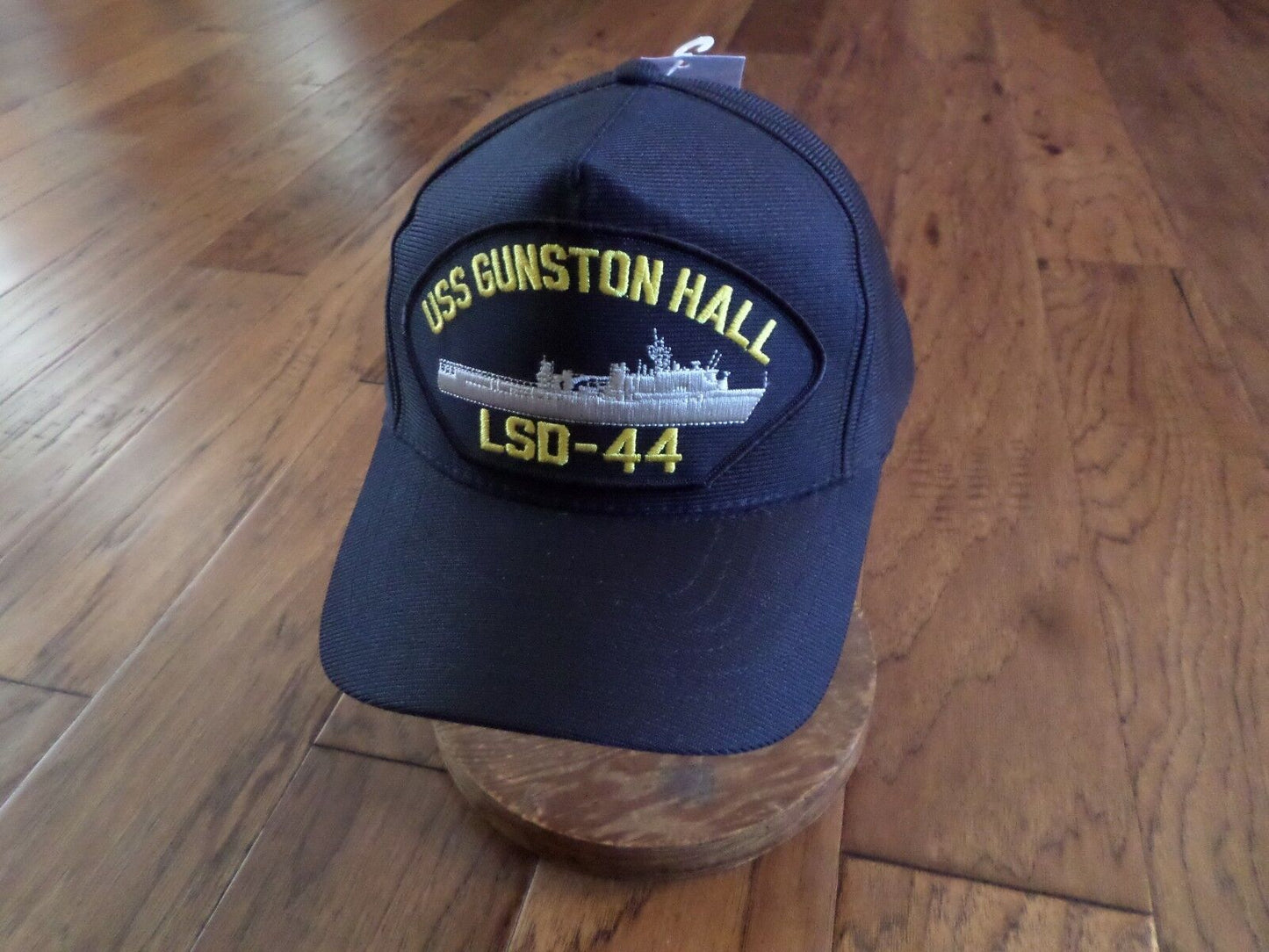 USS GUNSTON HALL LSD-44 U.S NAVY SHIP HAT U.S MILITARY OFFICIAL BALL CAP U.S.A