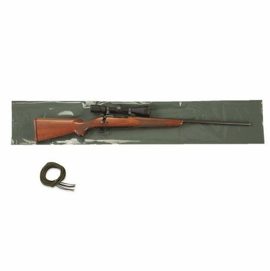 GI Polyethelene Waterproof Rifle Bag W/ Cord Gun Protective Storage Sleeve