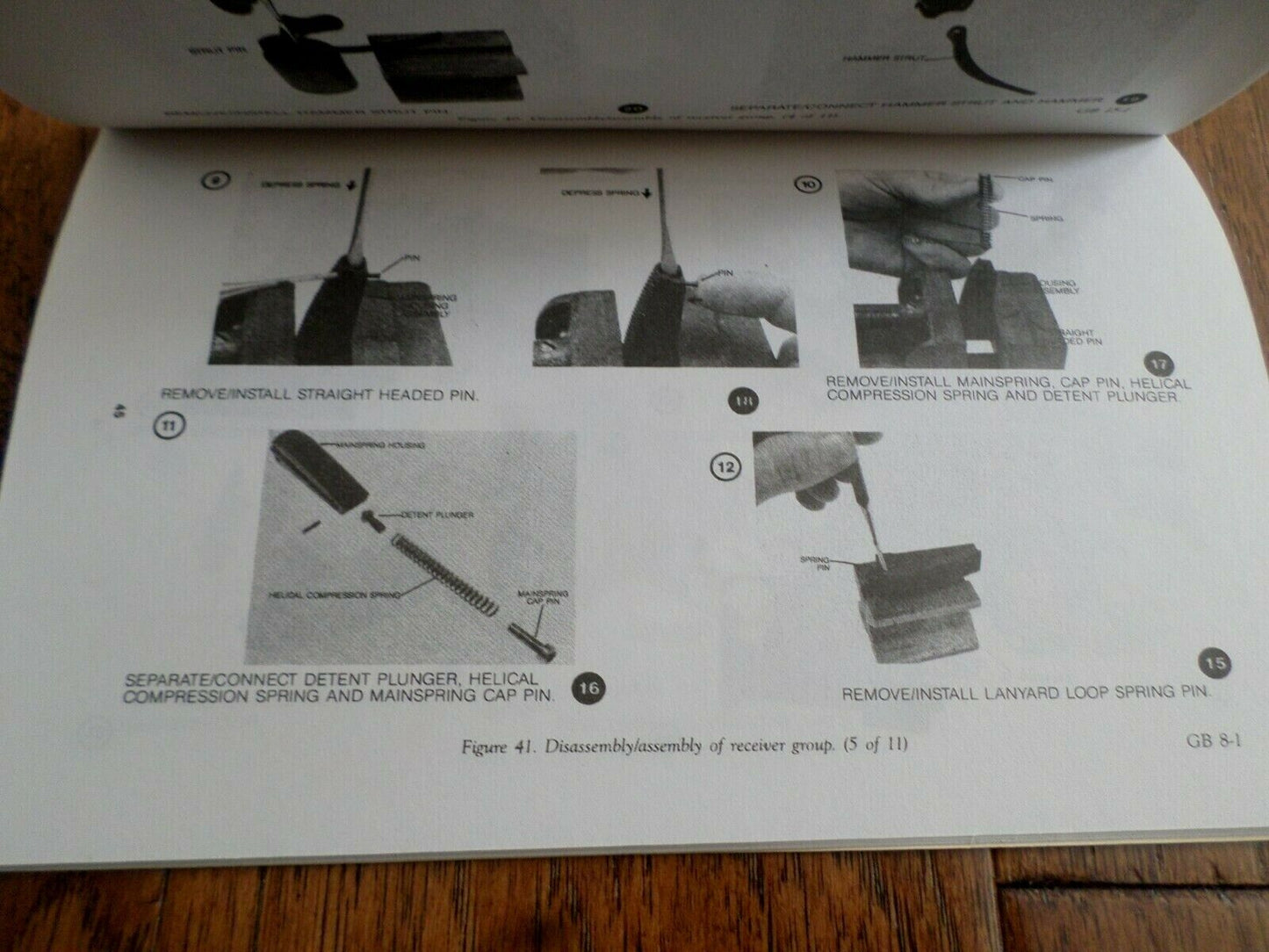 U.S ARMY M1911A1 45 PISTOL HANDBOOK MAINTENANCE OPERATION. TM BOOK