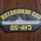 USS BENNINGTON CVA-20 U.S NAVY CARRIER SHIP HAT PATCH U.S.A MADE HEAT TRANSFER